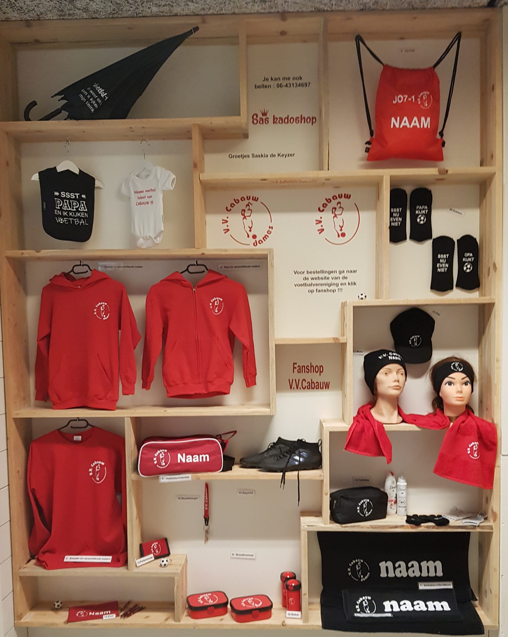 Onze fanshop is live!!!