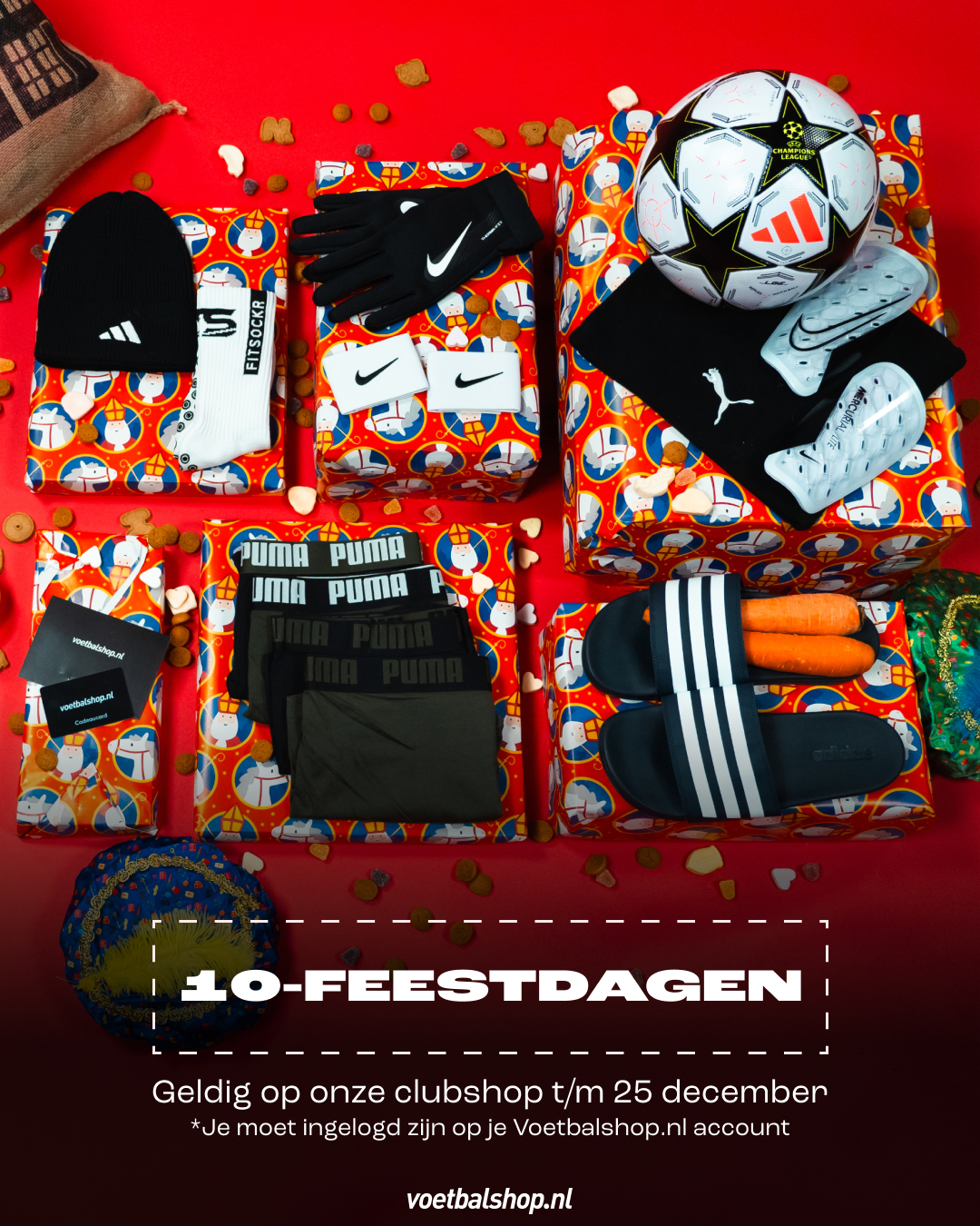 Korting in onze clubshop bij Voetbalshop!