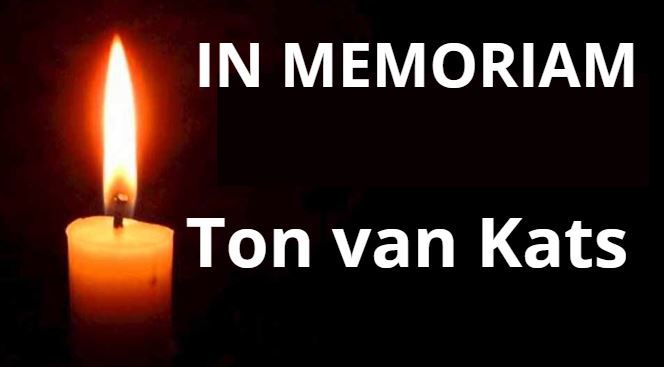 In memoriam Ton van Kats