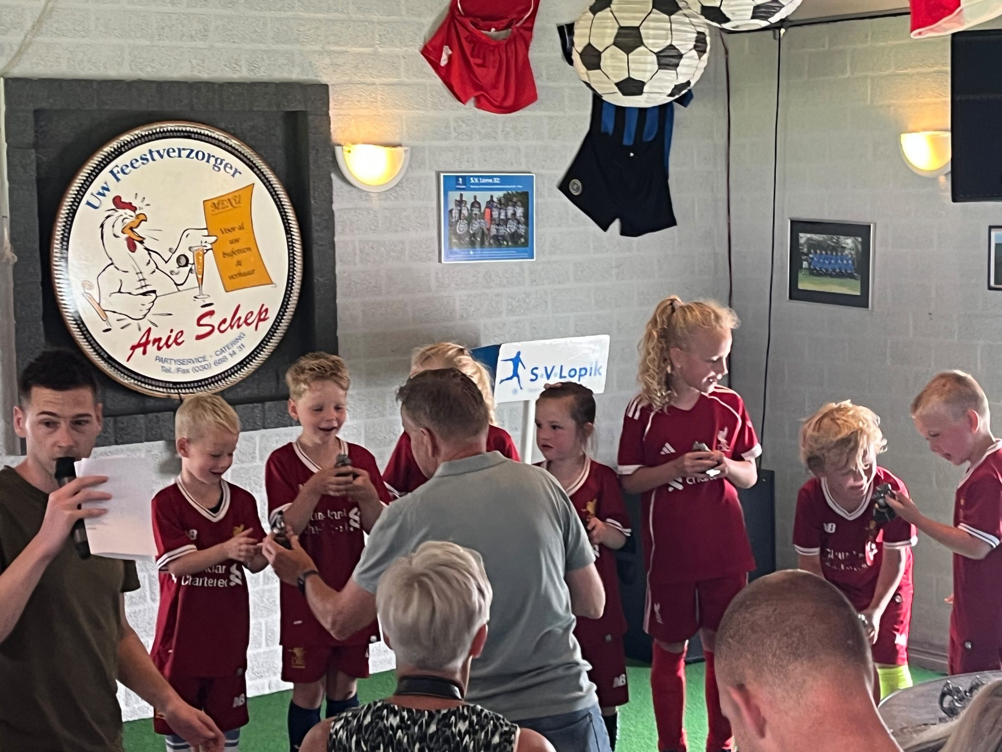 Afsluiting Mini Champions League