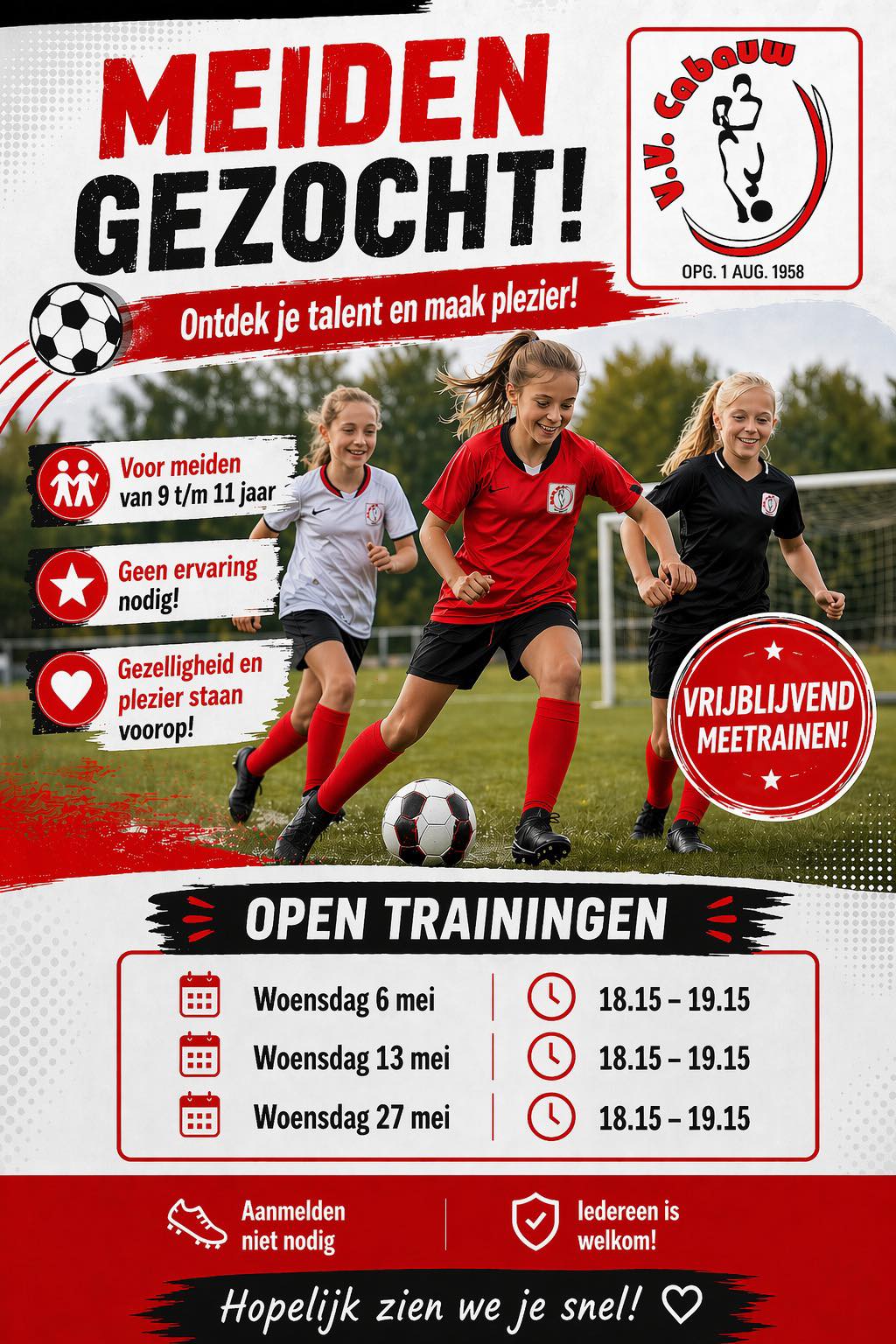 Open trainingen MO11-1