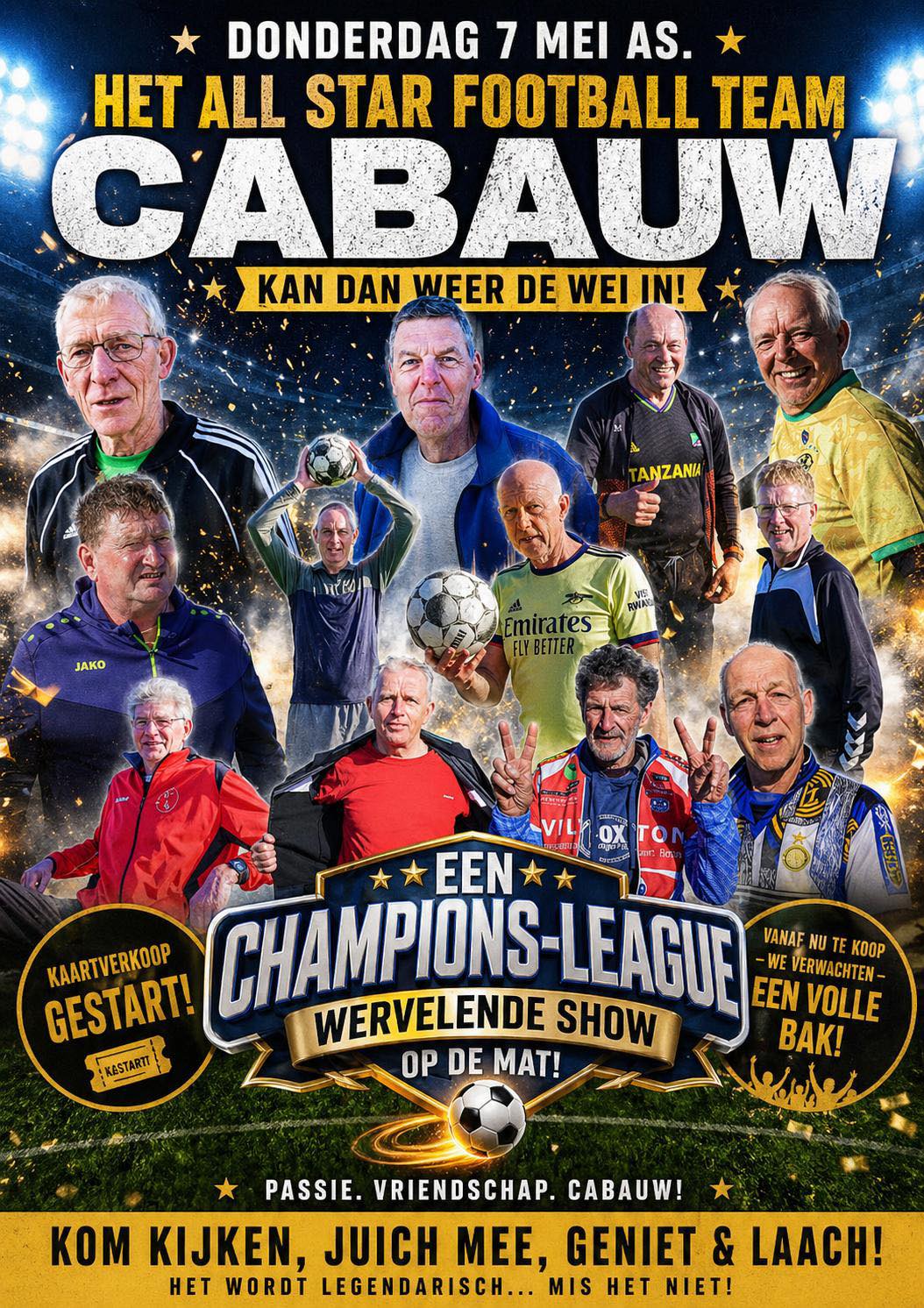 7 mei: V.V. Cabauw All Stars!