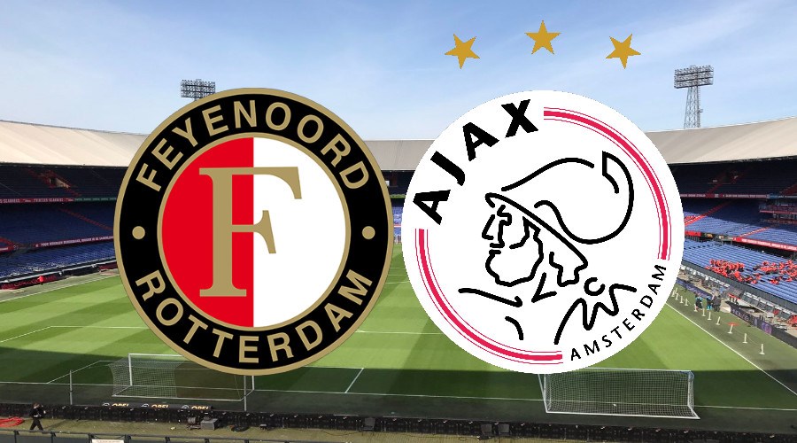 Feyenoord - Ajax in de kantine