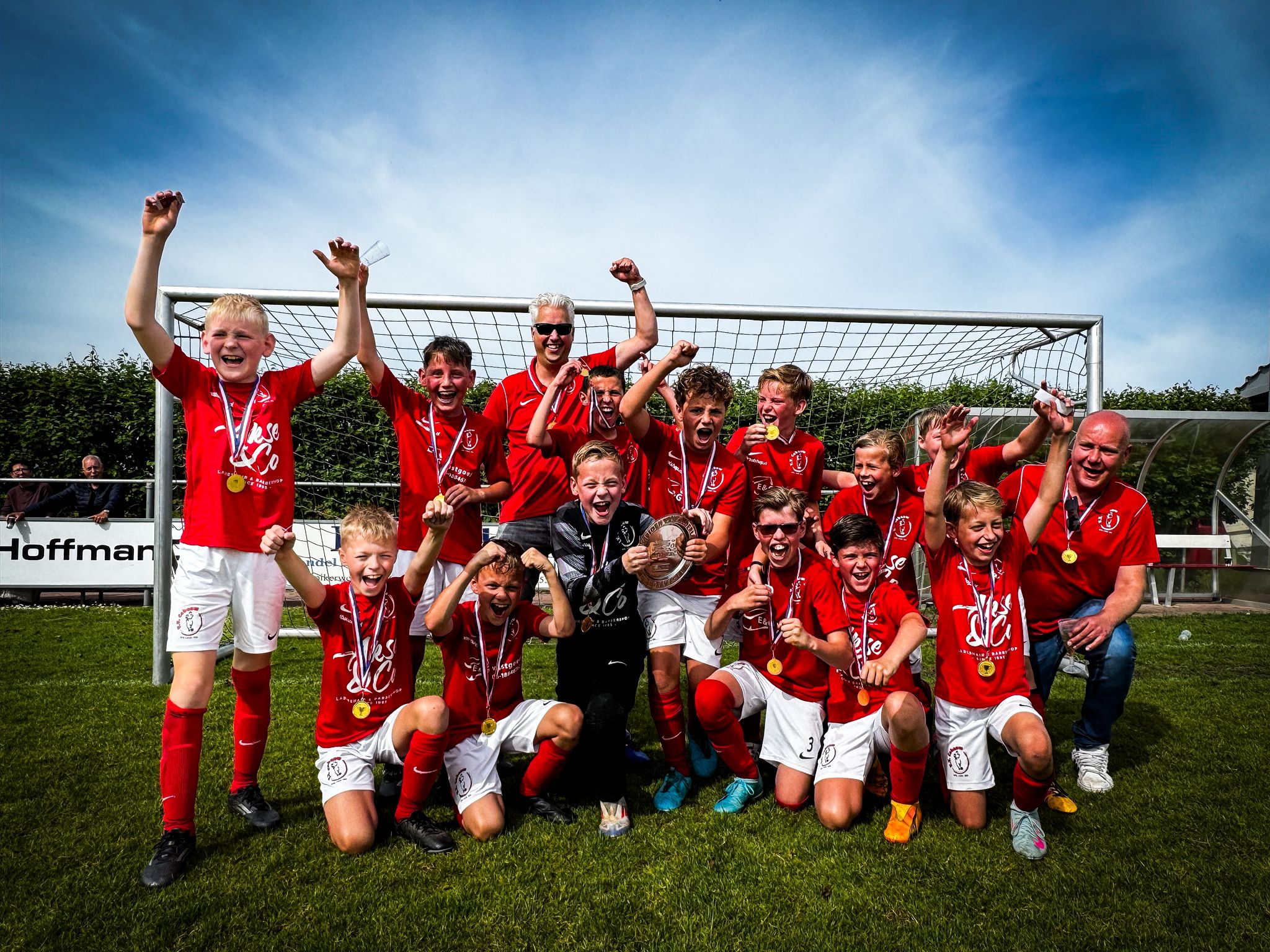 JO11-1 kampioen 1e klasse!
