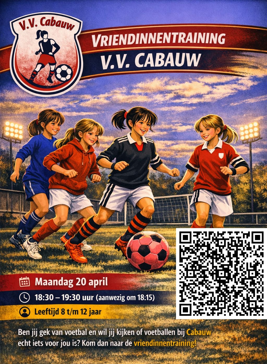 Vriendinnentraining V.V. Cabauw