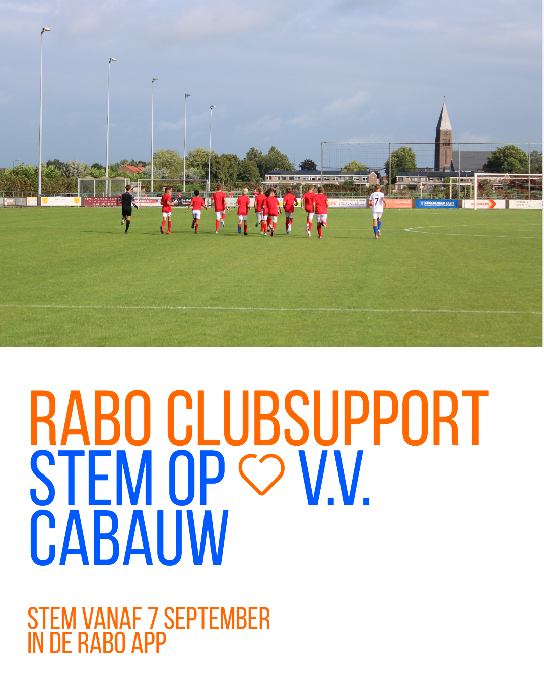 Stem op V.V. Cabauw én Stichting Sportpark Cabauw!